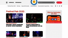 What Rta-se.com.ar website looked like in 2020 (4 years ago)