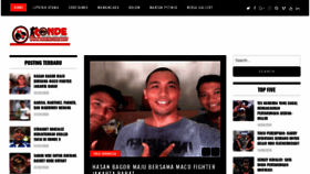 What Rondeaktual.com website looked like in 2020 (6 years ago)
