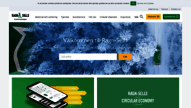 What Ragnsells.se website looked like in 2020 (4 years ago)