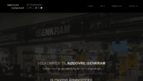 What Roedovreisenkram.dk website looked like in 2020 (4 years ago)