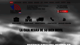 What Rastrearparaguay.com website looked like in 2020 (4 years ago)