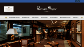 What Roman-mayer.ch website looked like in 2020 (4 years ago)