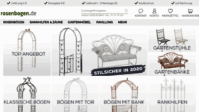 What Rosenbogen.de website looked like in 2020 (4 years ago)