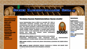 What Radiohistoria.fi website looked like in 2020 (4 years ago)