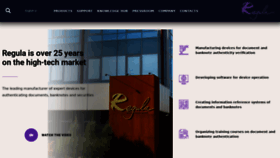 What Regulaforensics.com website looked like in 2020 (4 years ago)