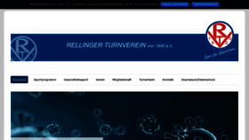 What Rellinger-turnverein.de website looked like in 2020 (4 years ago)