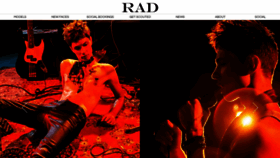 What Radmodelmanagement.com website looked like in 2020 (4 years ago)