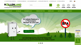 What Rollenland.de website looked like in 2020 (4 years ago)
