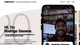 What Rodrigoseoane.com website looked like in 2020 (5 years ago)