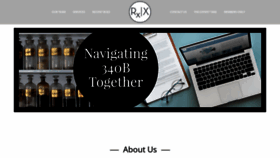 What Rxxconsulting.com website looked like in 2020 (4 years ago)