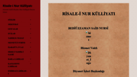 What Risaleinur.hizmetvakfi.org website looked like in 2020 (4 years ago)