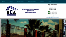 What Rcapremoldados.com.br website looked like in 2020 (4 years ago)