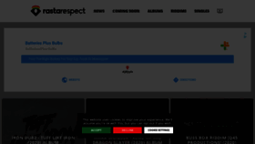 What Rastarespect.com website looked like in 2020 (4 years ago)