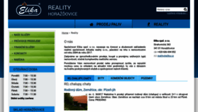 What Reality-elika.cz website looked like in 2020 (4 years ago)