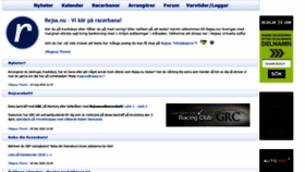 What Rejsa.nu website looked like in 2020 (4 years ago)