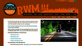 What Runwildmissoula.org website looked like in 2020 (4 years ago)