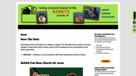 What Rabbitresource.org website looked like in 2020 (4 years ago)