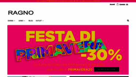 What Ragno.eu website looked like in 2020 (4 years ago)