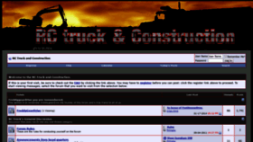 What Rctruckandconstruction.com website looked like in 2020 (4 years ago)