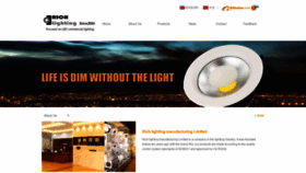 What Rqlighting.com website looked like in 2020 (4 years ago)