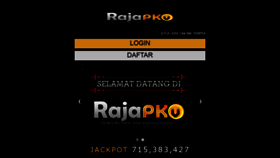 What Rajapkvqq.net website looked like in 2020 (4 years ago)