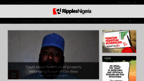 What Ripplesnigeria.com website looked like in 2020 (4 years ago)