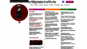 What Rememberwomen.org website looked like in 2020 (4 years ago)