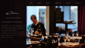 What Ristorante-opera.com website looked like in 2020 (4 years ago)