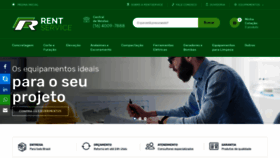 What Rentservice.com.br website looked like in 2020 (4 years ago)