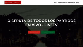 What Rojadirectavivo.me website looked like in 2020 (5 years ago)