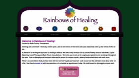 What Rainbowsofhealing.com website looked like in 2020 (4 years ago)