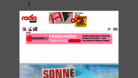 What Radiowaf.de website looked like in 2020 (4 years ago)