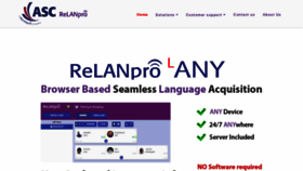 What Relanpro-usa.com website looked like in 2020 (4 years ago)