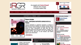 What Rapporto-rota.it website looked like in 2020 (4 years ago)
