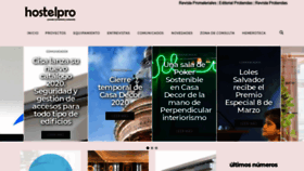 What Revistahostelpro.com website looked like in 2020 (4 years ago)