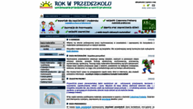 What Rokwprzedszkolu.pl website looked like in 2020 (4 years ago)