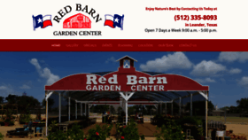 What Redbarngardencenter.net website looked like in 2020 (4 years ago)