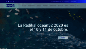 What Radikalswim.com website looked like in 2020 (4 years ago)