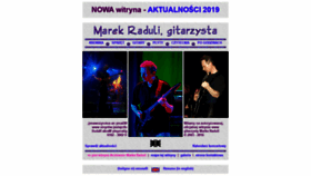 What Raduli.info website looked like in 2020 (5 years ago)