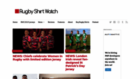 What Rugbyshirtwatch.com website looked like in 2020 (4 years ago)