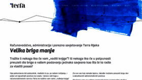 What Racunovodstvoterra.hr website looked like in 2020 (4 years ago)