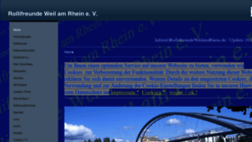 What Rollifreundeweilamrhein.de website looked like in 2020 (4 years ago)