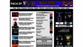 What Rocksp.com.br website looked like in 2020 (4 years ago)