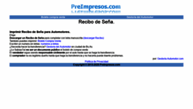 What Recibo-de-sena.preimpresos.com website looked like in 2020 (4 years ago)