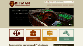 What Ritmanassoc.com website looked like in 2020 (4 years ago)