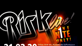 What Risk-rockmusic.de website looked like in 2020 (4 years ago)