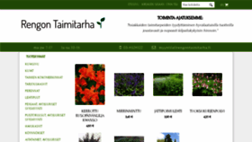 What Rengontaimitarha.fi website looked like in 2020 (4 years ago)
