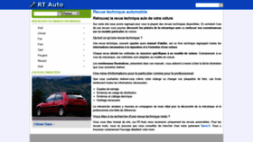 What Rt-auto.fr website looked like in 2020 (4 years ago)