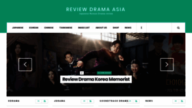 What Reviewdramaasia.com website looked like in 2020 (4 years ago)