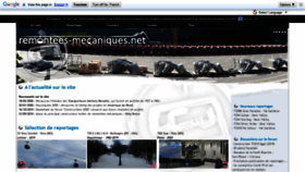 What Remontees-mecaniques.net website looked like in 2020 (4 years ago)
